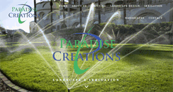 Desktop Screenshot of paradisecreationsllc.com